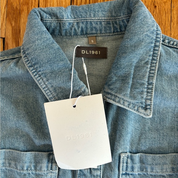 NWT DL1961 Coletta Dress in Fountain, Small - Picture 10 of 10